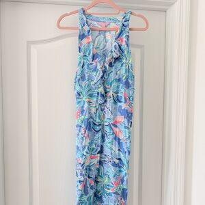 Women's Lilly Pulitzer Floral Sleeveless Maxi Dress